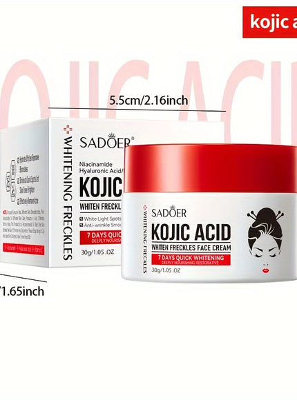 KissICON 30g KissIcon Kojic Acid Rich Daily Cream - Hydrates