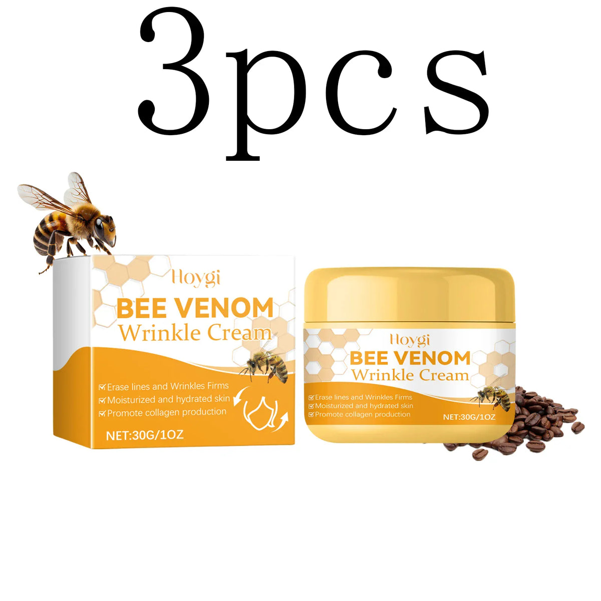 KissICON 30gx3pcs KissIcon Nourishing Face Cream - Hydrating Brightening