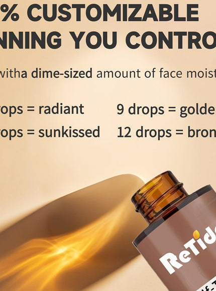 KissICON 30ml/1fl.oz KissIcon Self Tanning Drops Medium Face Bronzer -