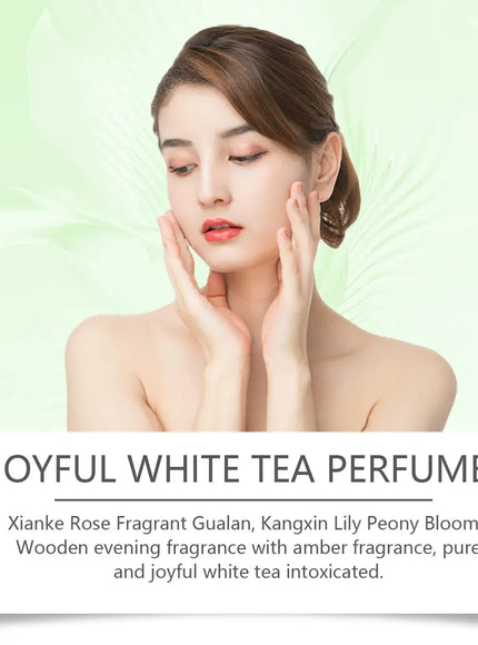 KissICON 30ml Boxed KissIcon White Tea Perfume Women Floral Scent For