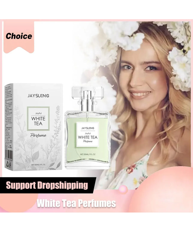 KissICON 30ml Boxed KissIcon White Tea Perfume Women Floral Scent For