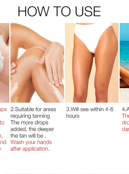 KissICON 30ml KissIcon Self Tanner Drops 30ml Sunless - Natural-Looking