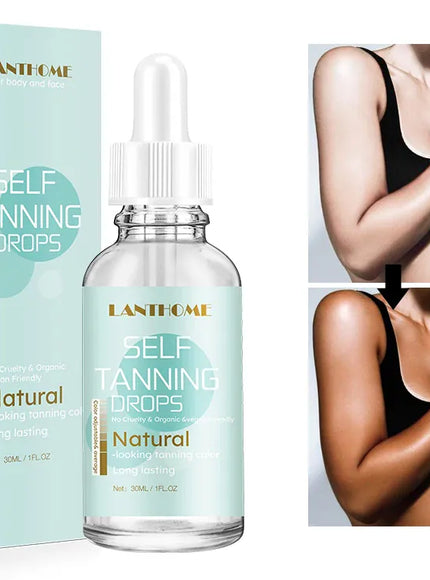 KissICON 30ml KissIcon Self Tanner Drops 30ml Sunless - Natural-Looking