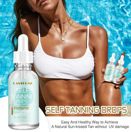 KissICON 30ml KissIcon Self Tanner Drops 30ml Sunless - Natural-Looking
