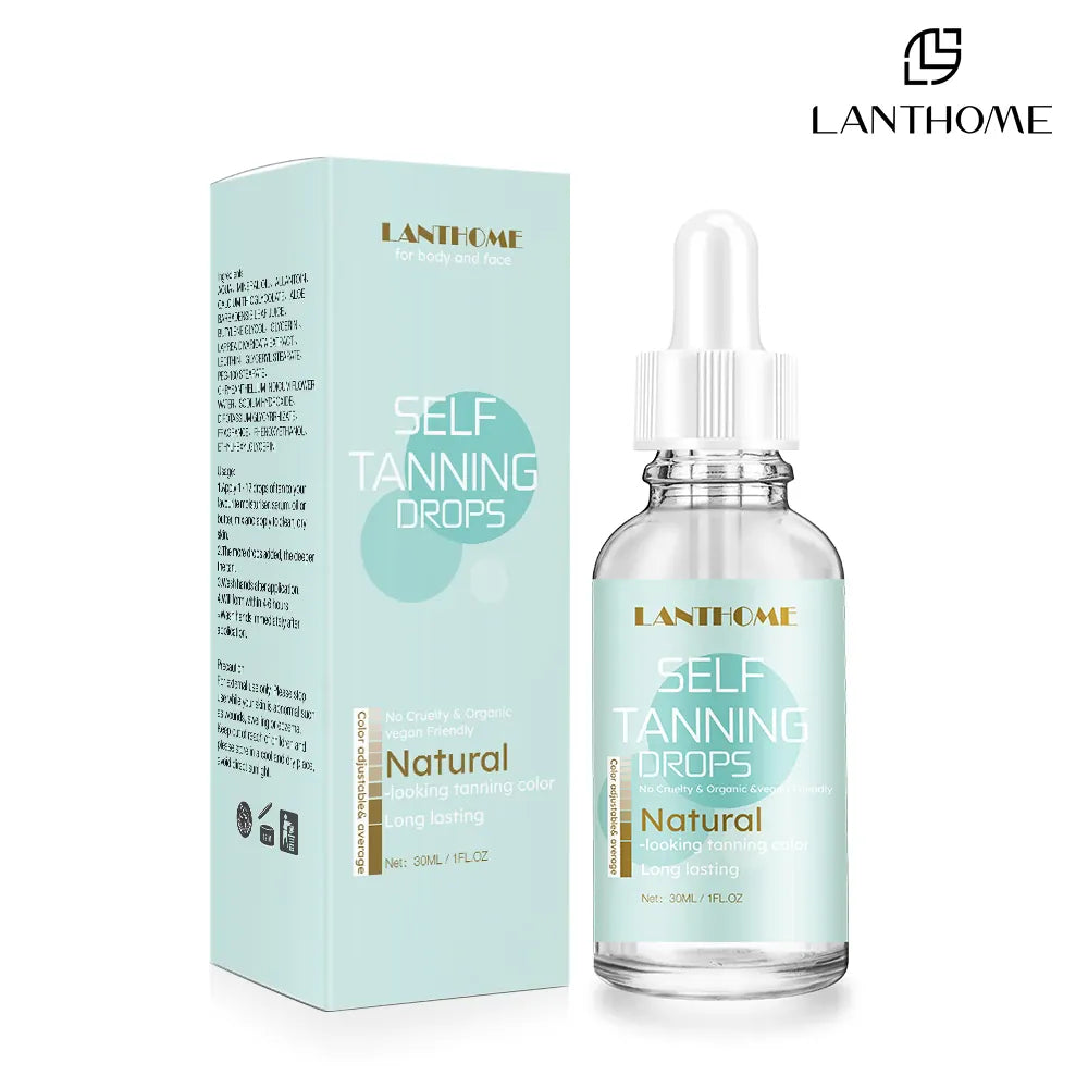 KissICON 30ml KissIcon Self Tanner Drops 30ml Sunless - Natural-Looking