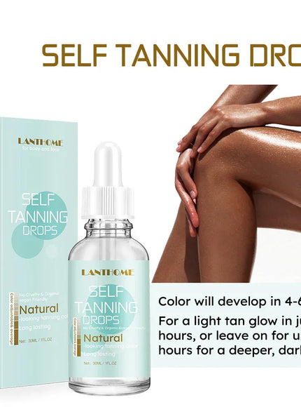 KissICON 30ml KissIcon Self Tanner Drops 30ml Sunless - Natural-Looking