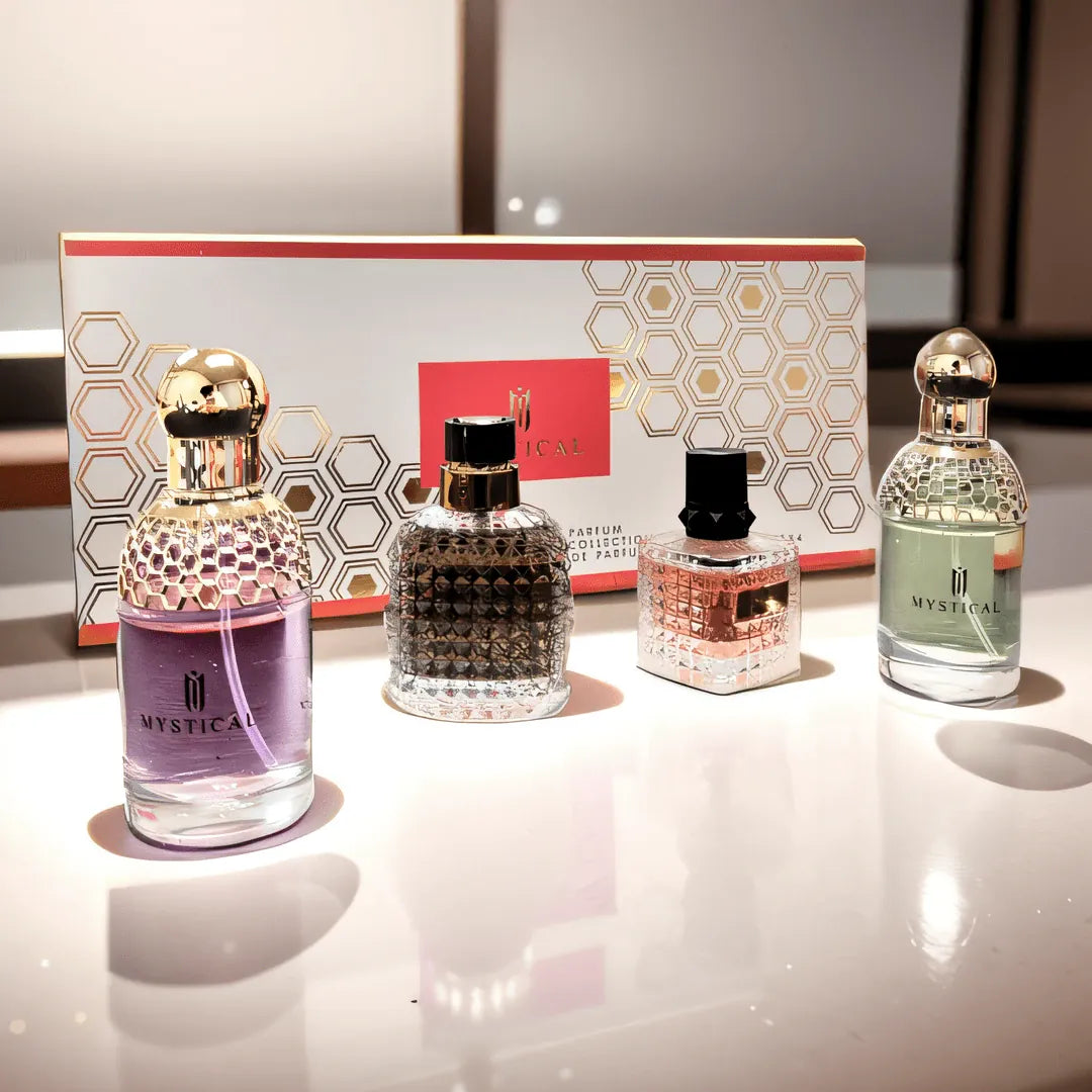 KissICON 30mlx4pcs/set Women's Fragrance Gift Set – Lasting Fresh