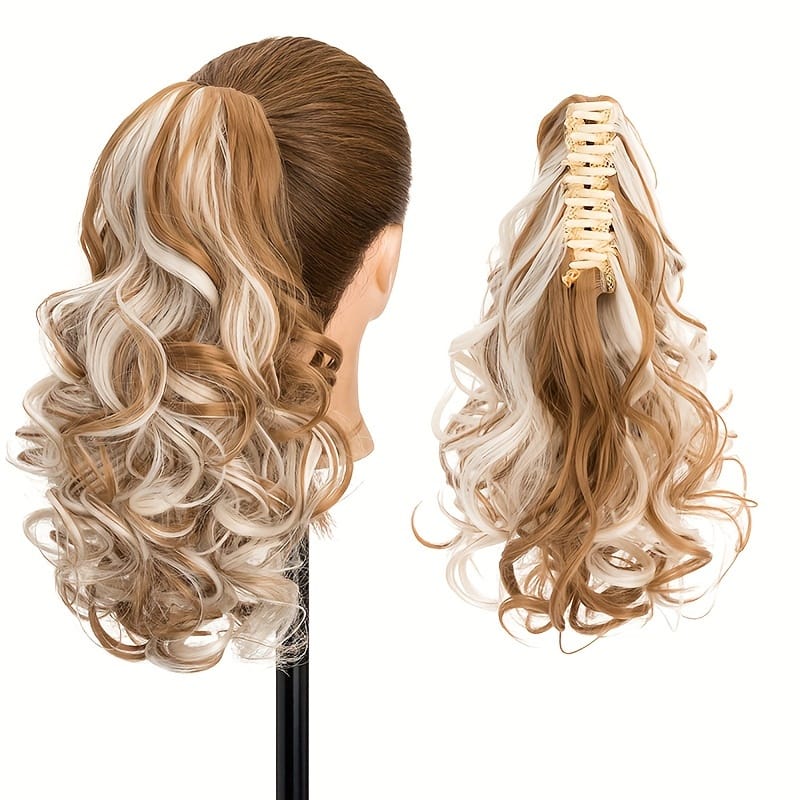 KissICON #30P60 / 14inch KissIcon Ponytail Extension - Clip In 14 Inch