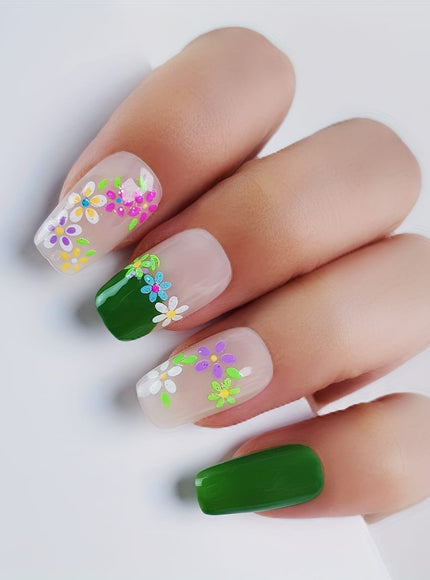 KissICON 30pcs KissIcon 30 Glow In Dark Neon Nail Stickers