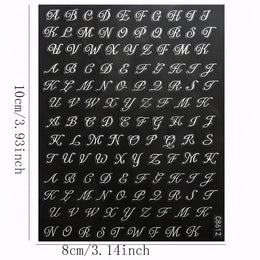 KissICON 30pcs KissIcon 3D Nail Stickers - Self-Adhesive Floral Designs