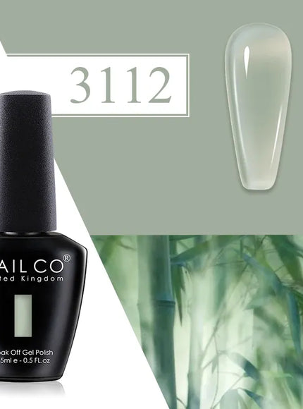 KissICON 3112 💋 Nailco Red Gel Polish - Lasting Soak