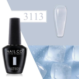 KissICON 3113 💋 Nailco Red Gel Polish - Lasting Soak
