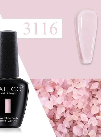 KissICON 3116 💋 Nailco Red Gel Polish - Lasting Soak