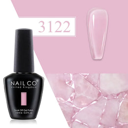 KissICON 3122 💋 Nailco Red Gel Polish - Lasting Soak