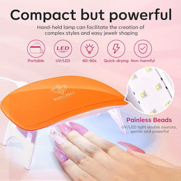 KissICON 32 Colors All Seasons KissIcon Modelones 133pcs Poly Gel Nail Kit With