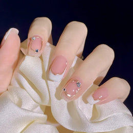 KissICON 32 KissIcon Press On Nails 24Pcs Gel Butterfly -