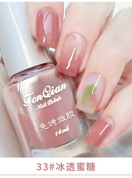KissICON 33 Nail Polish Lasting No Bake No Peel Classic