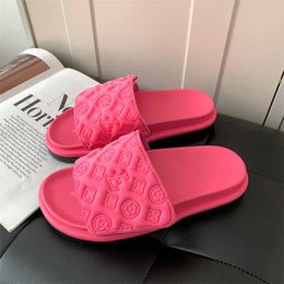 KissICON 36-37 / 005Rose Red Summer New Designer Luxury Sandals for Women