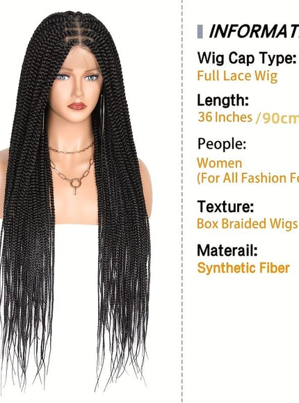 KissICON 36 Knotless Box – Braids Wig Ultra