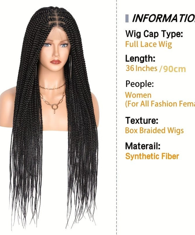 KissICON 36 Knotless Box – Braids Wig Ultra