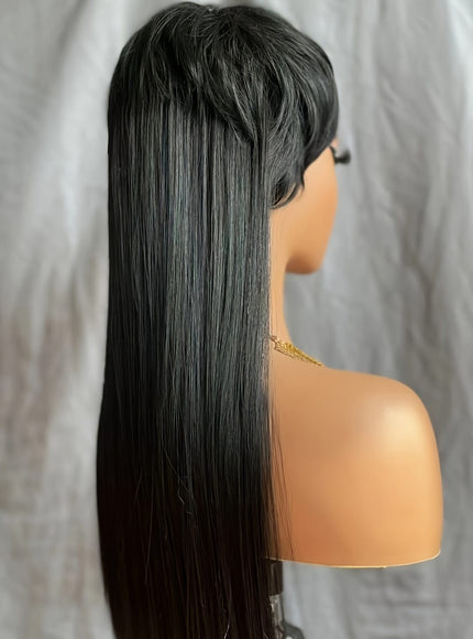 Kissicon Mullet Pixie Cut Synthetic Wig