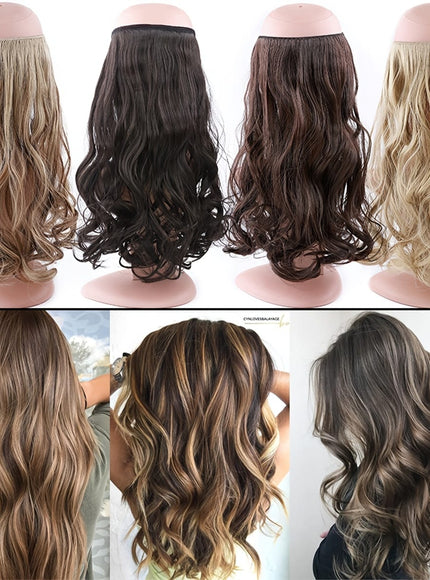 Kissicon Hair Extensions Hidden Wire Secure