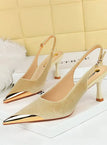 3716-6 Apricot / 39(Foot24.5cm) / CHINA