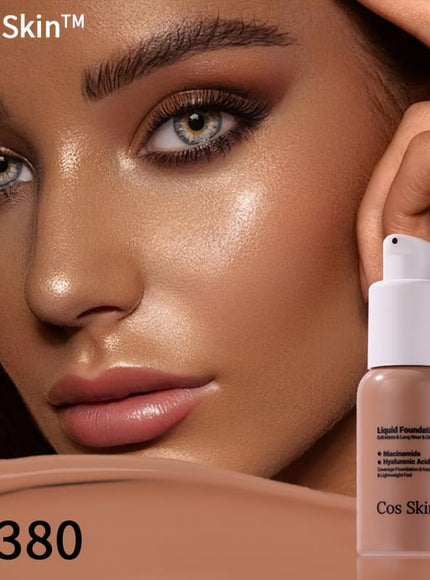 jkthpu-45 #380 KissIcon Full Coverage Waterproof Foundation - Matte Finish