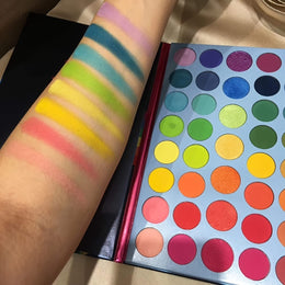 KissICON 39 Colors 39-color Ultra Pigmented Rainbow Eyeshadow Palette Matte