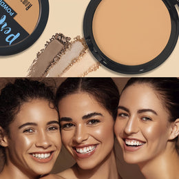 KissICON 3color Matte Powder Compact Oil Control