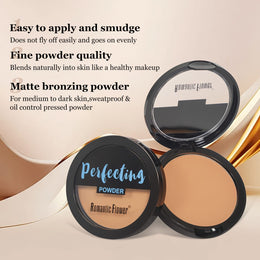 KissICON 3color Matte Powder Compact Oil Control