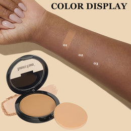 KissICON 3color Matte Powder Compact Oil Control