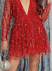 Red / UK 18