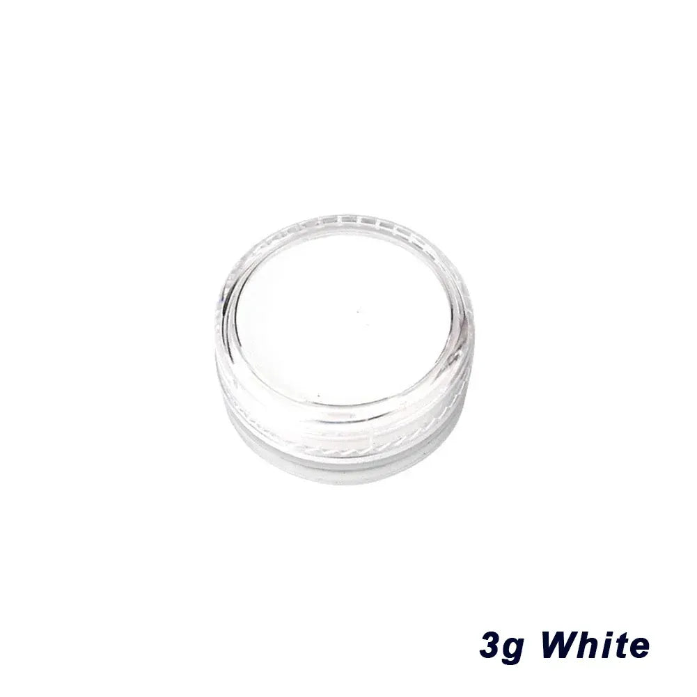 KissICON 3g White Professional Halloween Makeup Kit Face Body Paint White Black Red Special Effects Christmas Cosplay Party Supplies