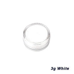 KissICON 3g White Professional Halloween Makeup Kit Face Body Paint White Black Red Special Effects Christmas Cosplay Party Supplies