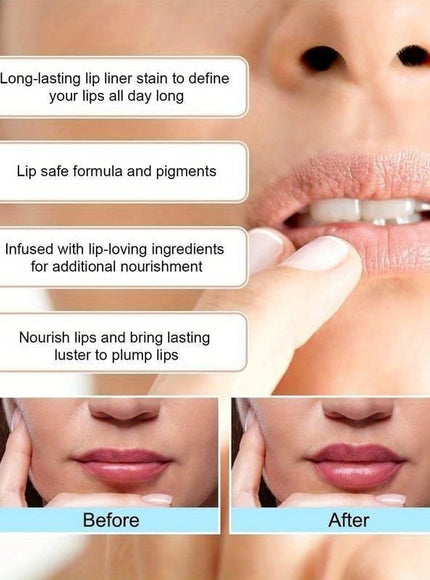 KissICON 3Pack KissIcon Lip Liner Set - Peel Off Long