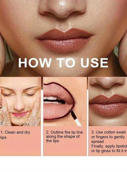 KissICON 3Pack KissIcon Lip Liner Set - Peel Off Long
