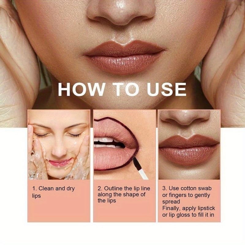 KissICON 3Pack KissIcon Lip Liner Set - Peel Off Long
