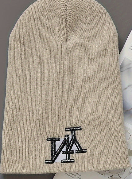 jkthpu-45 3Pack Unisex Black Knit Beanies Embroidered NY Logo