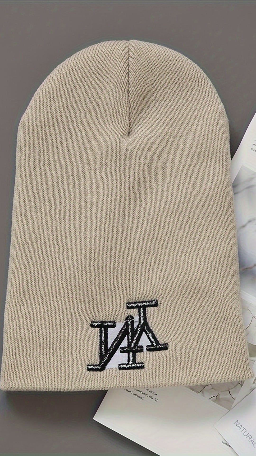 jkthpu-45 3Pack Unisex Black Knit Beanies Embroidered NY Logo