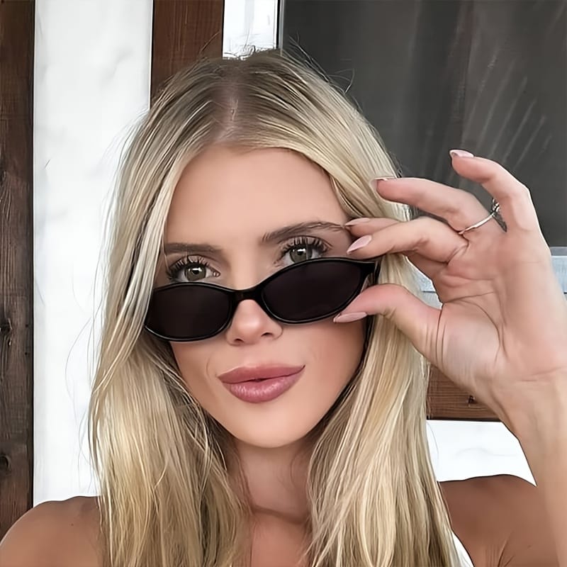jkthpu-45 3Pc Thin Rim FullFrame Glasses Trendy Minimalist Style
