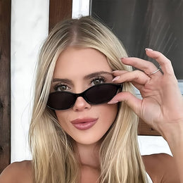 jkthpu-45 3Pc Thin Rim FullFrame Glasses Trendy Minimalist Style