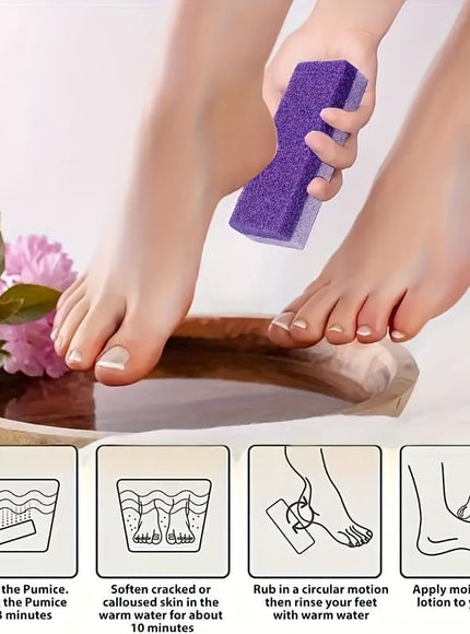 KissICON 3pcs KissIcon 3 Reusable Foot Pads - Exfoliating Keratin
