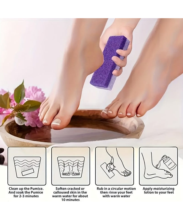 KissICON 3pcs KissIcon 3 Reusable Foot Pads - Exfoliating Keratin