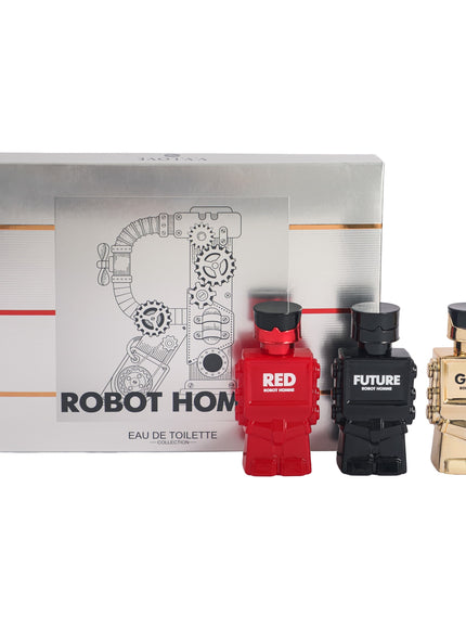 KissICON 3PCS Perfume Gift Set KissIcon Robot Men Gift Set - Long Lasting