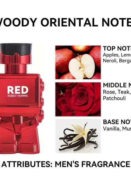 KissICON 3PCS Perfume Gift Set KissIcon Robot Men Gift Set - Long Lasting