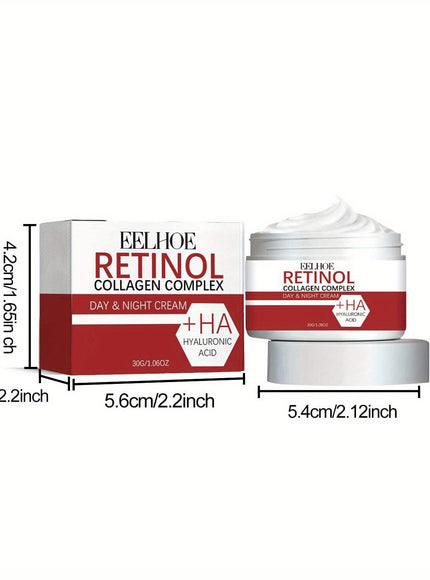 KissICON 3pcs Retinol Collagen Firming Face Cream Vitamin C Moisturizer