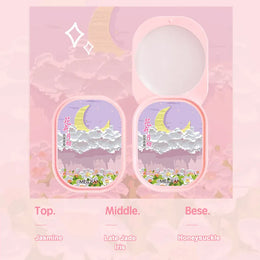 KissICON 3pcs Solid Perfume Gift Set for Women Long Lasting