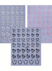 3pcs SWA65 Black+White+Pink