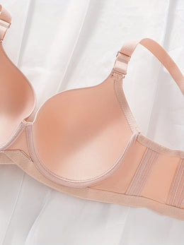 KissICON 3pcs Women's Curve Push-up Bras – Fit Underwire Nylon